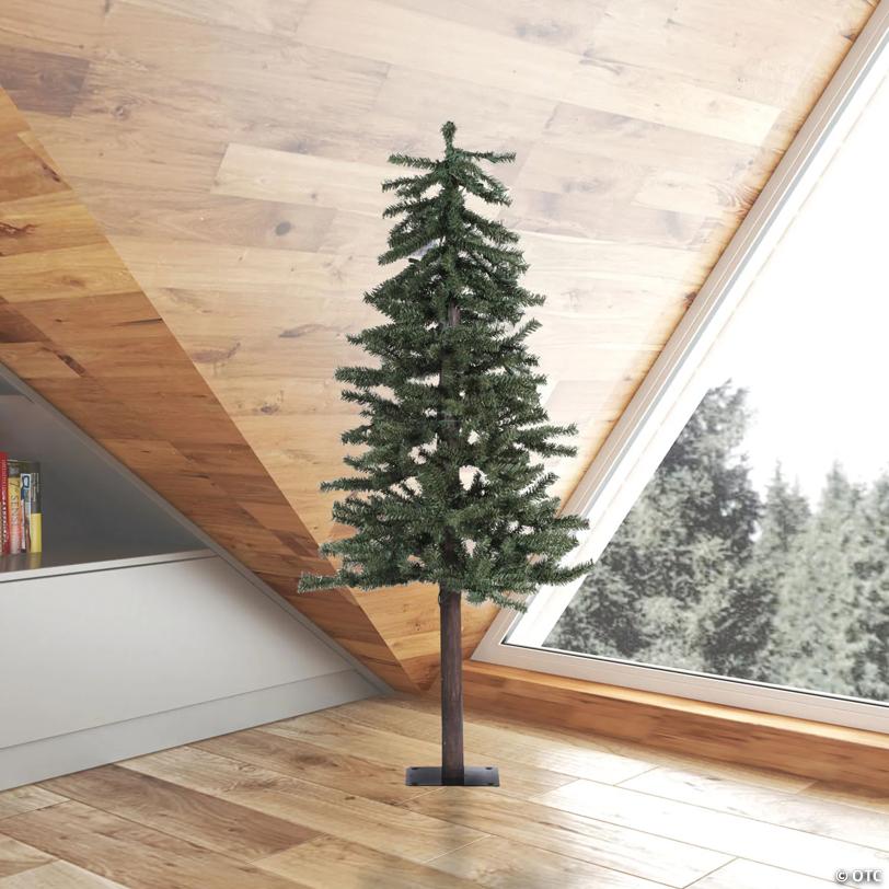 Vickerman 4' Natural Alpine Christmas Tree - Unlit