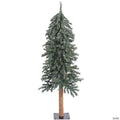 Vickerman 4' Natural Bark Alpine Artificial Christmas Tree, Unlit
