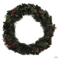 Vickerman 4 Piece Front Door Decor Set, Warm White LED Lights