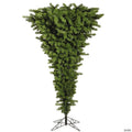 Vickerman 5.5' Green Upside Down Christmas Tree with Multi-Colored LED Lights