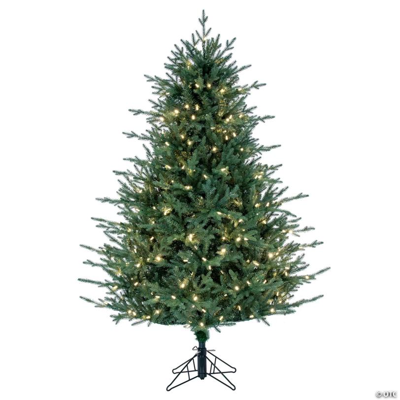 Vickerman 5.5' Itasca Fraser Artificial Christmas Tree, Warm White LED Dura-lit Lights