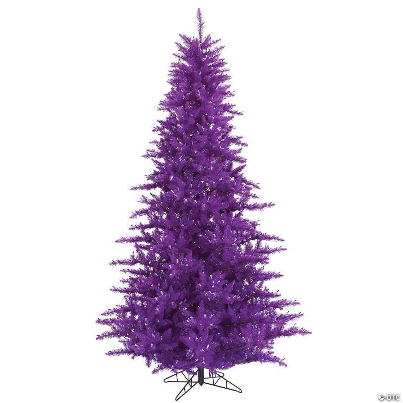 Vickerman 5.5' Purple Fir Artificial Christmas Tree, Unlit