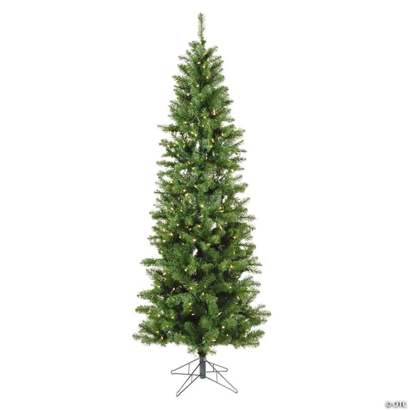 Vickerman 5.5' Salem Pencil Pine Christmas Tree with Warm White LED Lights