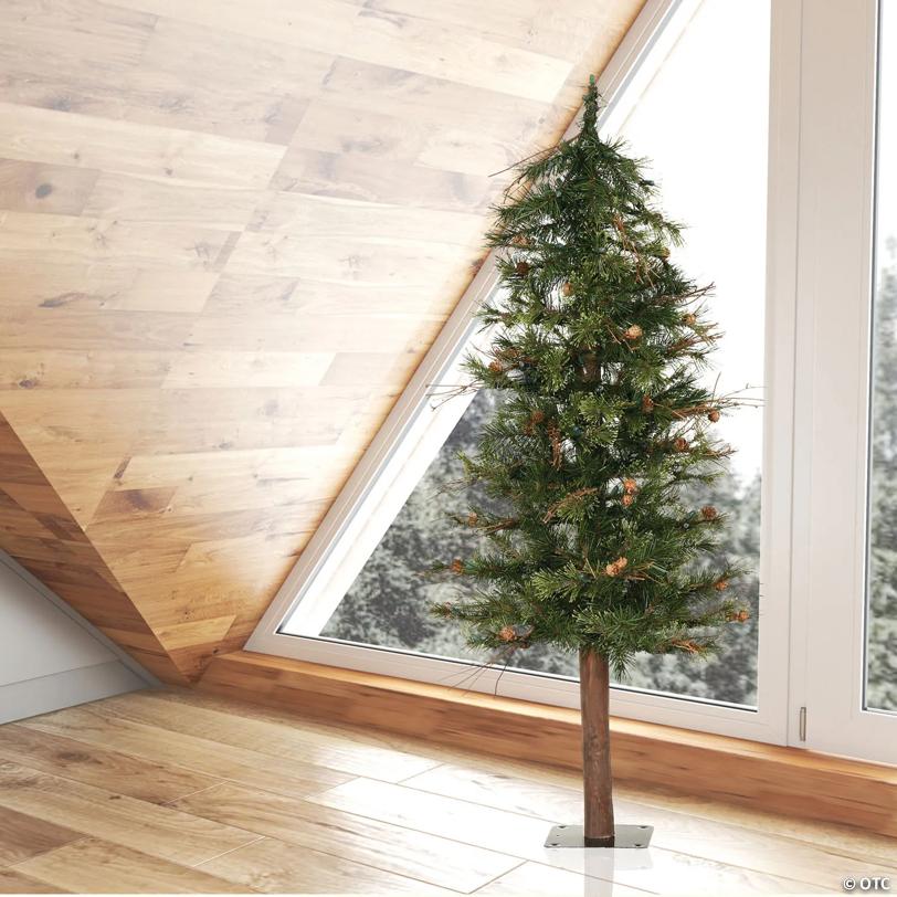 Vickerman 5' Mixed Country Alpine Christmas Tree - Unlit