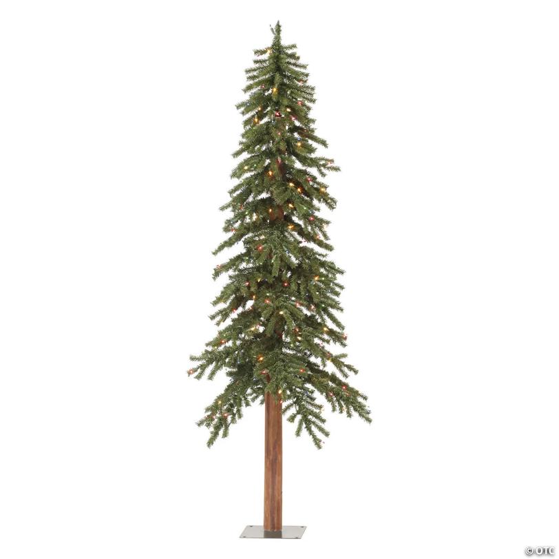 Vickerman 5' Natural Alpine Christmas Tree with Warm White Lights