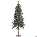 Vickerman 5' Natural Bark Alpine Christmas Tree - Unlit
