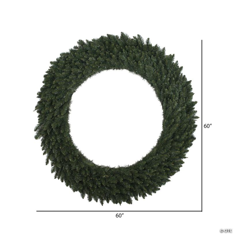 Vickerman 60" Camdon Fir Artificial Christmas Wreath, Unlit