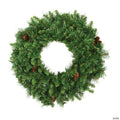 Vickerman 60" Cheyenne Pine Artificial Christmas Wreath, Unlit