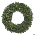 Vickerman 60" Douglas Fir Artificial Christmas Wreath, Warm White LED Lights