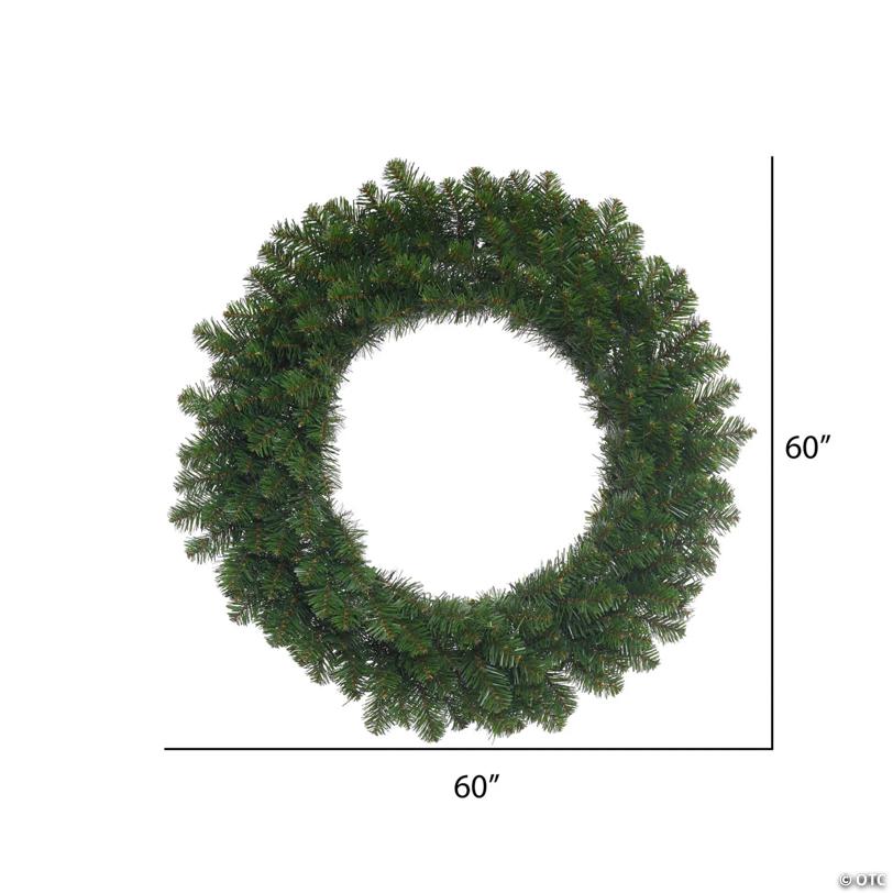 Vickerman 60" Grand Teton Artificial Christmas Wreath, Unlit