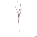 Vickerman 60 Orange Wide Angle LED Twig Light Set on Brown Wire, Pack of 3
