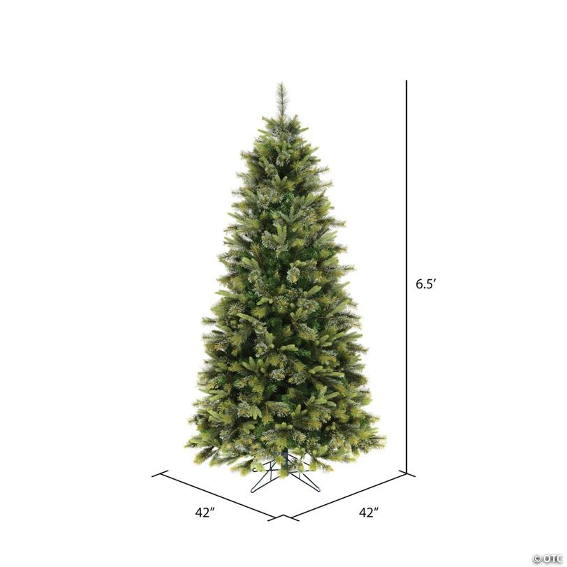 Vickerman 6.5' Cashmere Slim Christmas Tree - Unlit