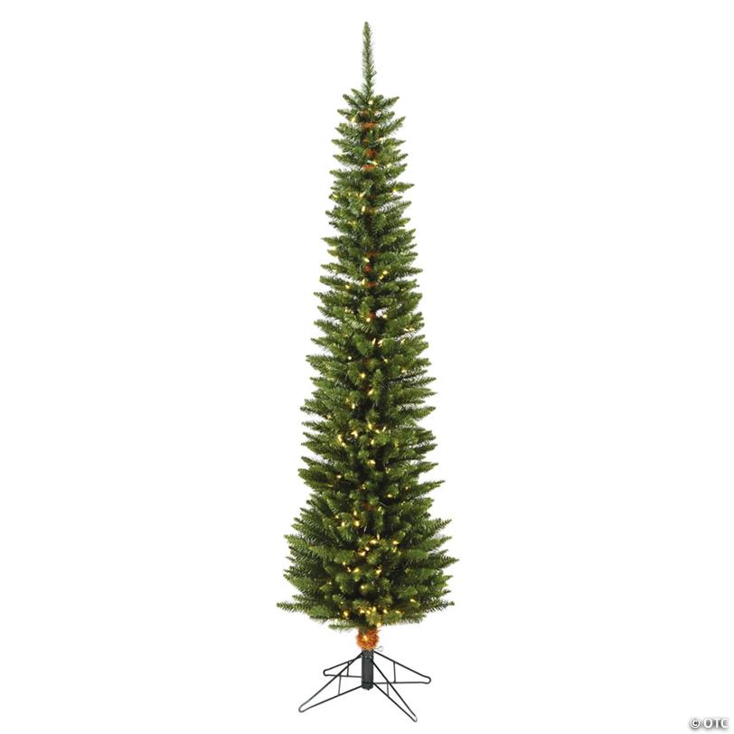 Vickerman 6.5' Durham Pole Pine Christmas Tree with Warm White LED Lights