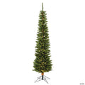 Vickerman 6.5' Durham Pole Pine Christmas Tree with Warm White LED Lights