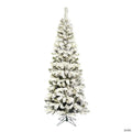 Vickerman 6.5' Flocked Pacific Christmas Tree - Unlit