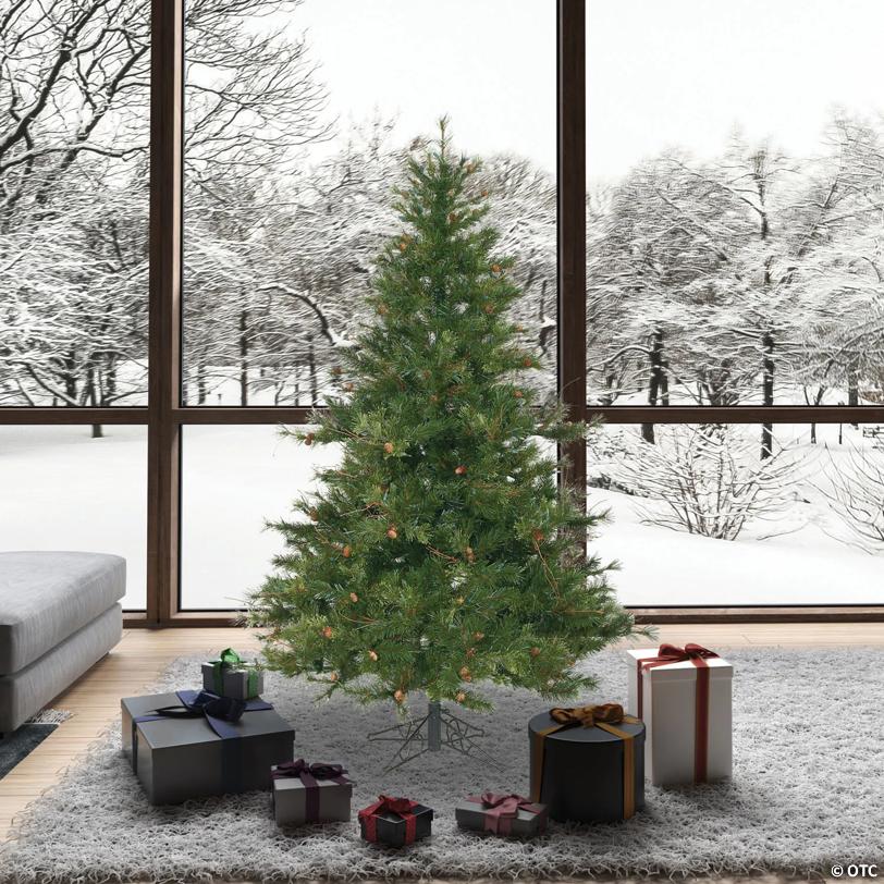 Vickerman 6.5' Mixed Country Pine Christmas Tree - Unlit