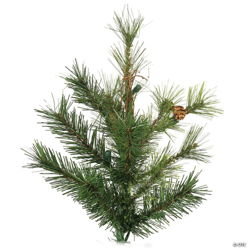 Vickerman 6.5' Mixed Country Pine Slim Christmas Tree - Unlit
