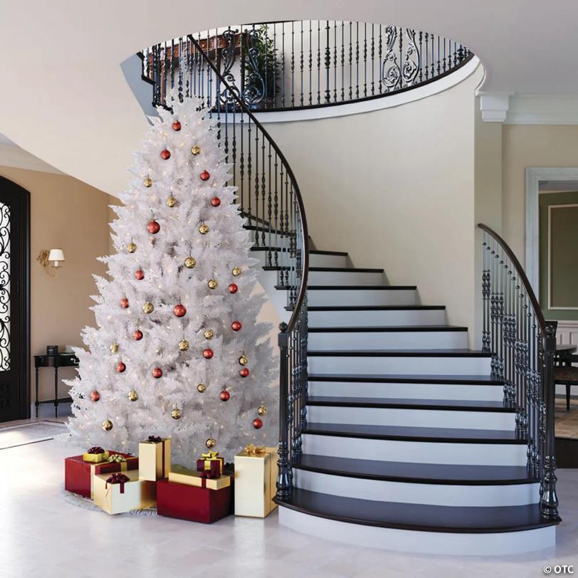 Vickerman 6.5' Sparkle White Spruce Christmas Tree - Unlit