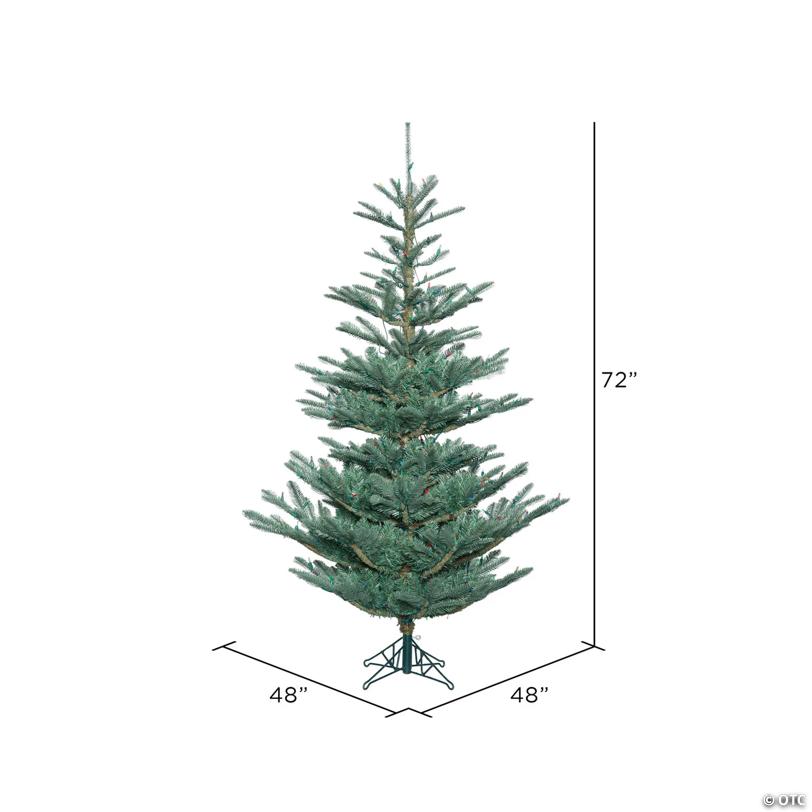 Vickerman 6' Alberta Blue Spruce Artificial Christmas Tree, Unlit
