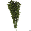 Vickerman 6' American Upside Down Half Christmas Tree - Unlit