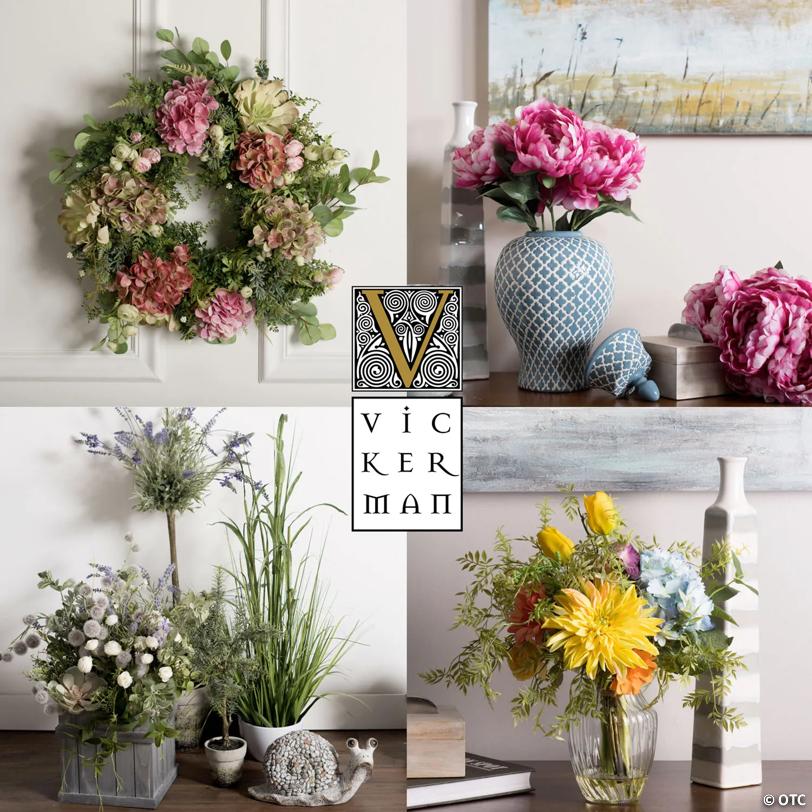 Vickerman 6' Artificial Basil Twig Garland.