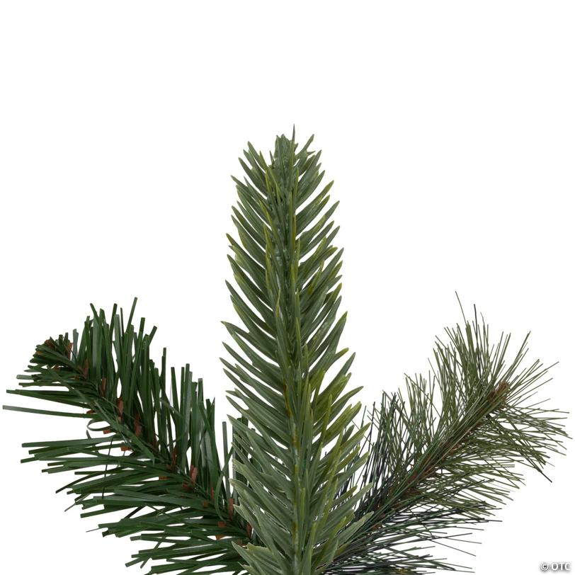 Vickerman 6' Cashmere Pine Artificial Christmas Garland, Warm White Battery Operated LED Lights