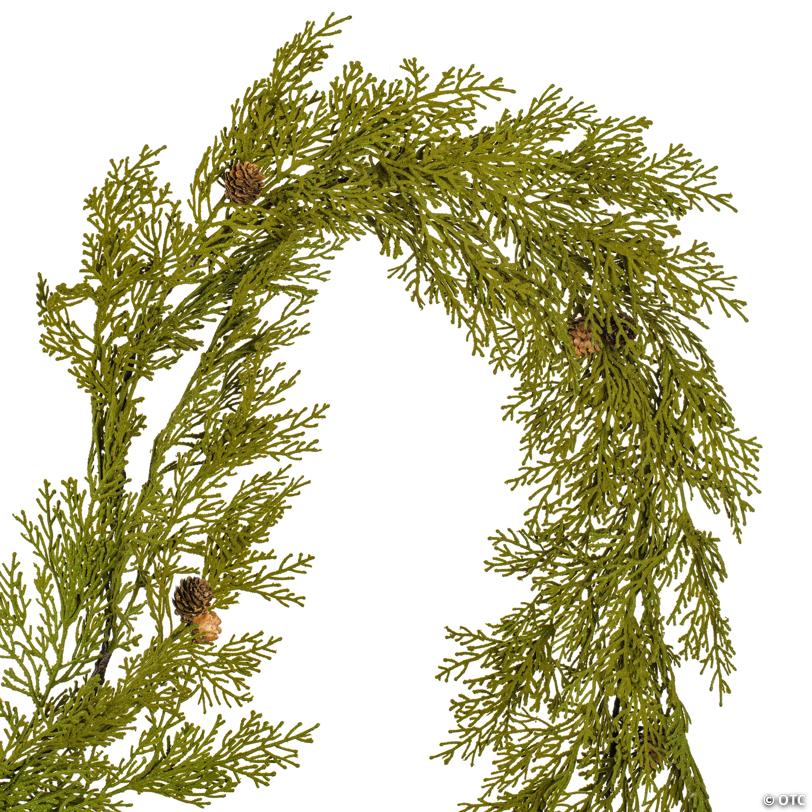 Vickerman 6' Cedar Pinecone Artificial Christmas Garland, Unlit