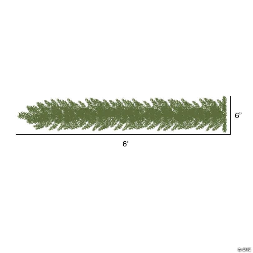 Vickerman 6' Cedar Pinecone Artificial Christmas Garland, Unlit