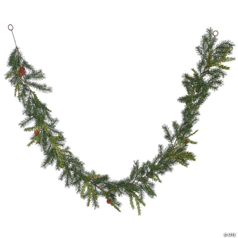 Vickerman 6' Hemlock-Angel Pine Artificial Christmas Garland, Unlit