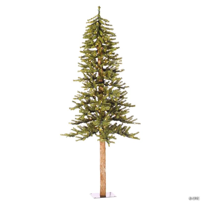 Vickerman 6' Natural Alpine Tree with Warm White Lights