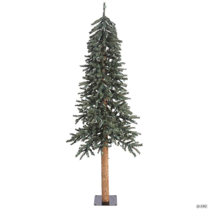 Vickerman 6' Natural Bark Alpine Christmas Tree - Unlit