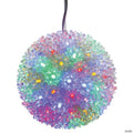 Vickerman 6" Starlight Sphere Christmas Ornament with Multi-Colored Wide Angle LED Lights