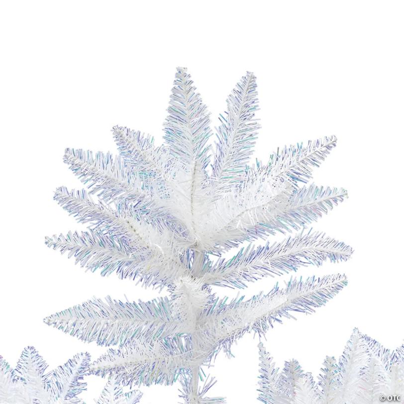 Vickerman 7.5' Sparkle White Spruce Christmas Tree - Unlit
