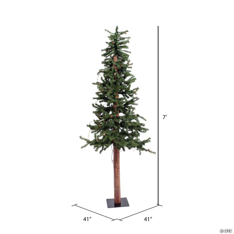 Vickerman 7' Alpine Christmas Tree - Unlit