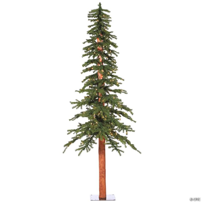 Vickerman 7' Natural Alpine Tree with Warm White Lights