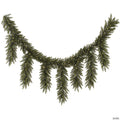 Vickerman 9' Camdon Fir Icicle Christmas Garland with Warm White LED Lights