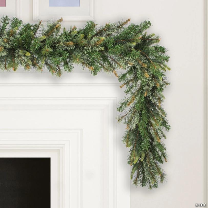 Vickerman 9' Cashmere Artificial Christmas Garland, Unlit