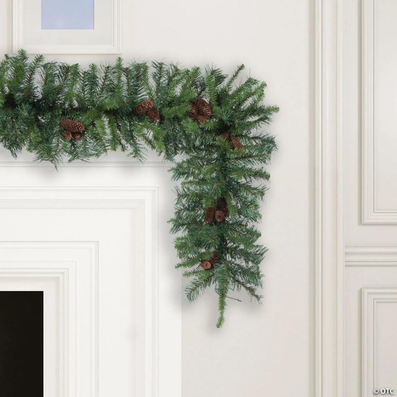 Vickerman 9' Cheyenne Artificial Christmas Garland, Unlit