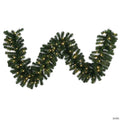 Vickerman 9' Douglas Fir Artificial Christmas Garland, Warm White LED Lights