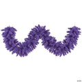 Vickerman 9' Flocked Purple Fir Artificial Christmas Garland, Unlit