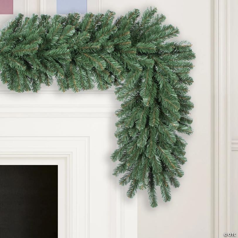 Vickerman 9' Grand Teton Artificial Christmas Garland, Unlit