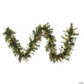 Vickerman 9' Mixed Country Pine Christmas Garland with Warm White LED Lights