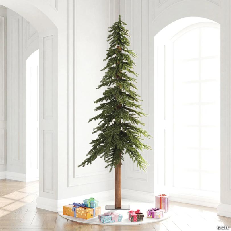 Vickerman 9' Natural Alpine Artificial Christmas Tree Unlit