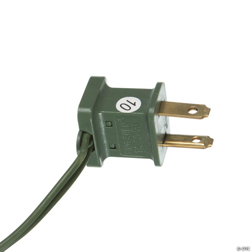 Vickerman 9' x 14' Flocked Kiana Artificial Christmas Garland, Warm White Dura-Lit® LED Mini Lights