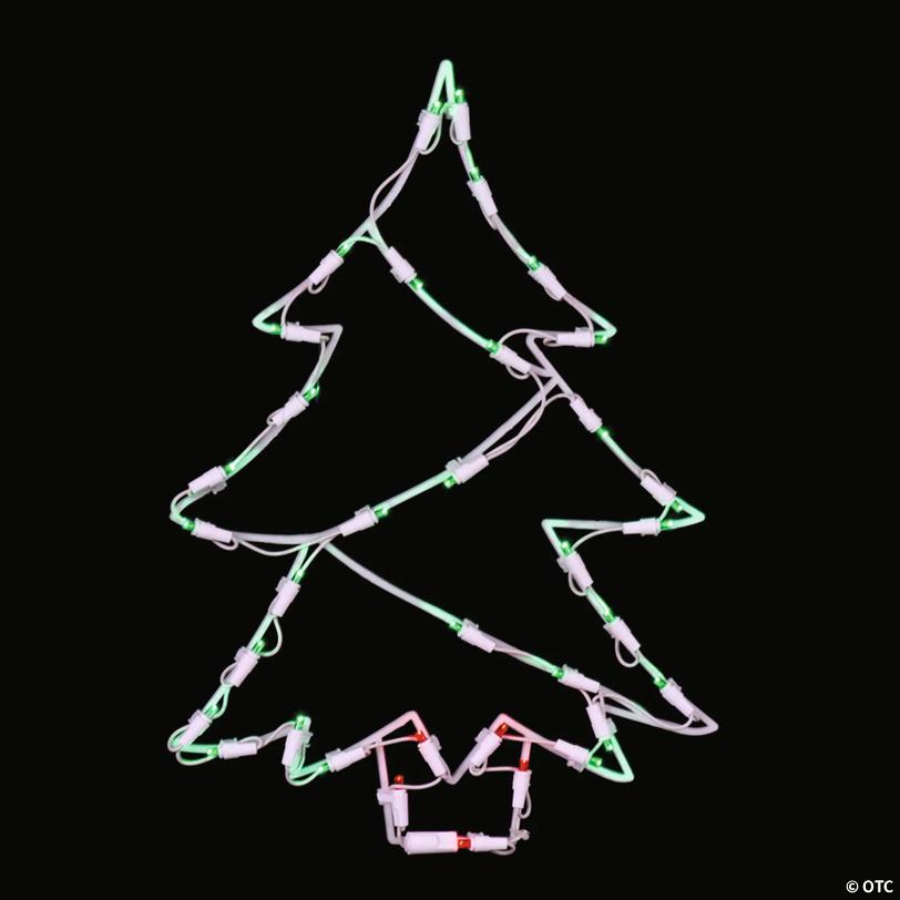 Vickerman Outdoor 18" Tree Wire Silhouette with LED Lights