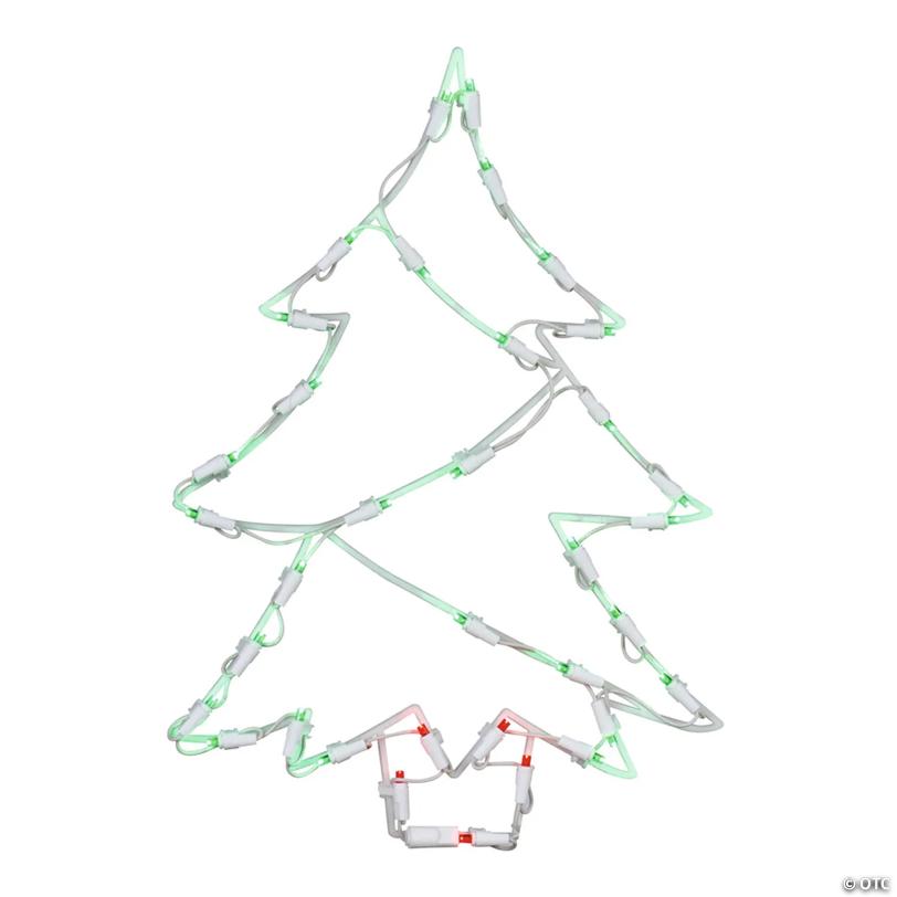 Vickerman Outdoor 18" Tree Wire Silhouette with LED Lights