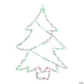 Vickerman Outdoor 18" Tree Wire Silhouette with LED Lights
