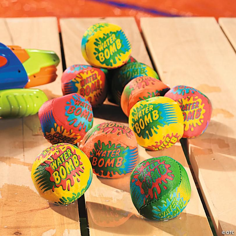 Water Bomb Soaker Balls - 12 Pc.