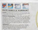 Bakell's 2 lb. White Vanilla Fondant Tub Bucket
