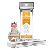Bakell's Vanilla Fondant 4.4 oz. Foil Package (select your color)